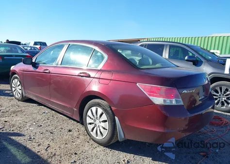 2009 Honda Accord 2.4 Lx from USA, damaged, VIN 1HGCP263X9A161762